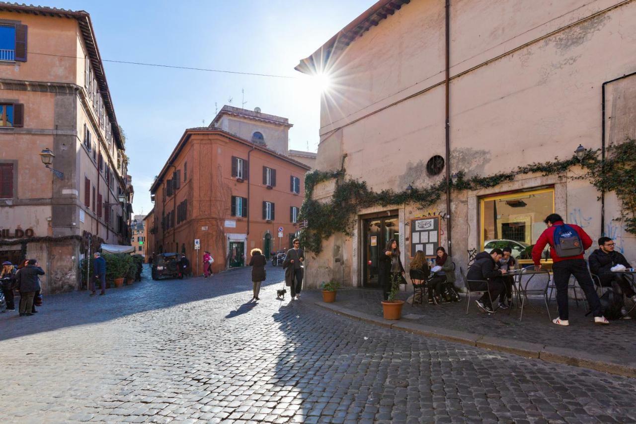 Enchanting Loft In Trastevere 로마 외부 사진